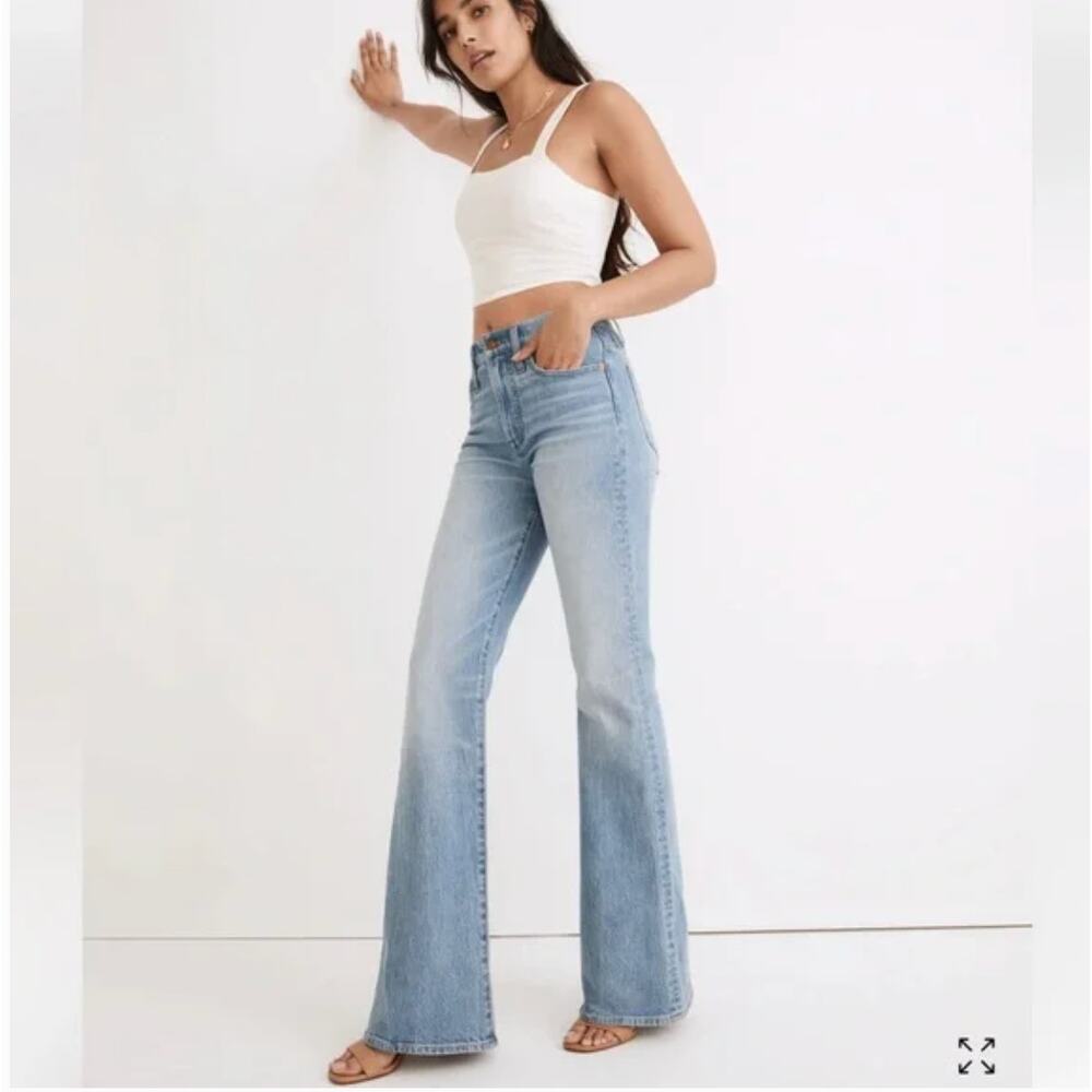 Madewell Light Blue Flare Jeans